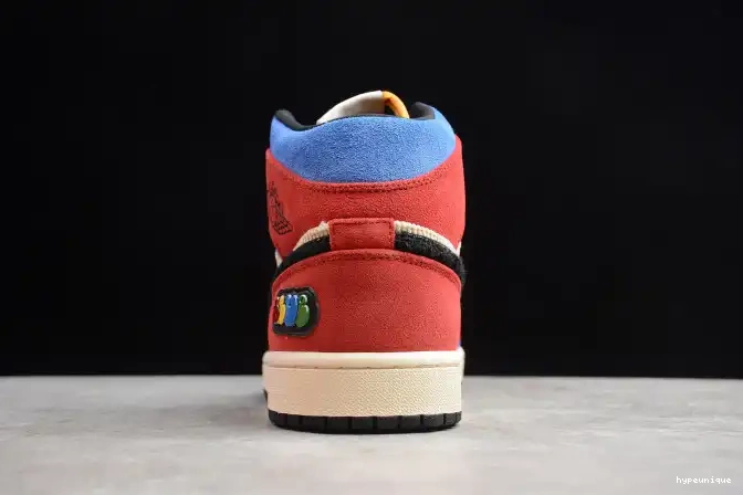 HYPE Blue Jordan the SE Mid 1 Air CU2805-100 Fearless Great 0525